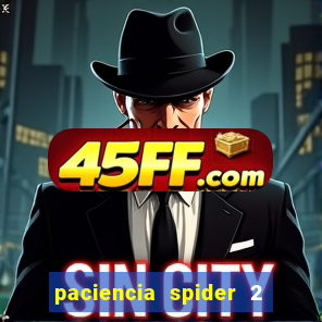 paciencia spider 2 naipes jogar